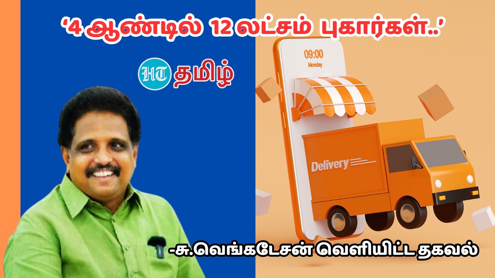 ‘4 ஆண்டுகளில் 12 லட்சம் புகார்கள்..’ மின்னணு வர்த்தக நிறுவனங்கள் பட்டியலை வெளியிட்ட சு.வெங்கடேசன் எம்.பி!