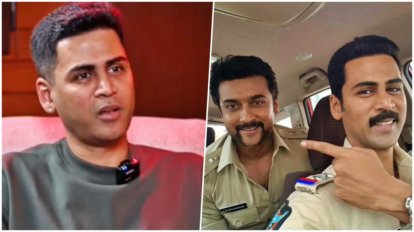 விபத்தில் சிக்கியவரை காப்பாற்றிய தருணம்.. சூர்யா ரியல் லைஃப் ஹீரோ - பாடகர் கிரிஷ் சொன்ன உண்மை விஷயம்