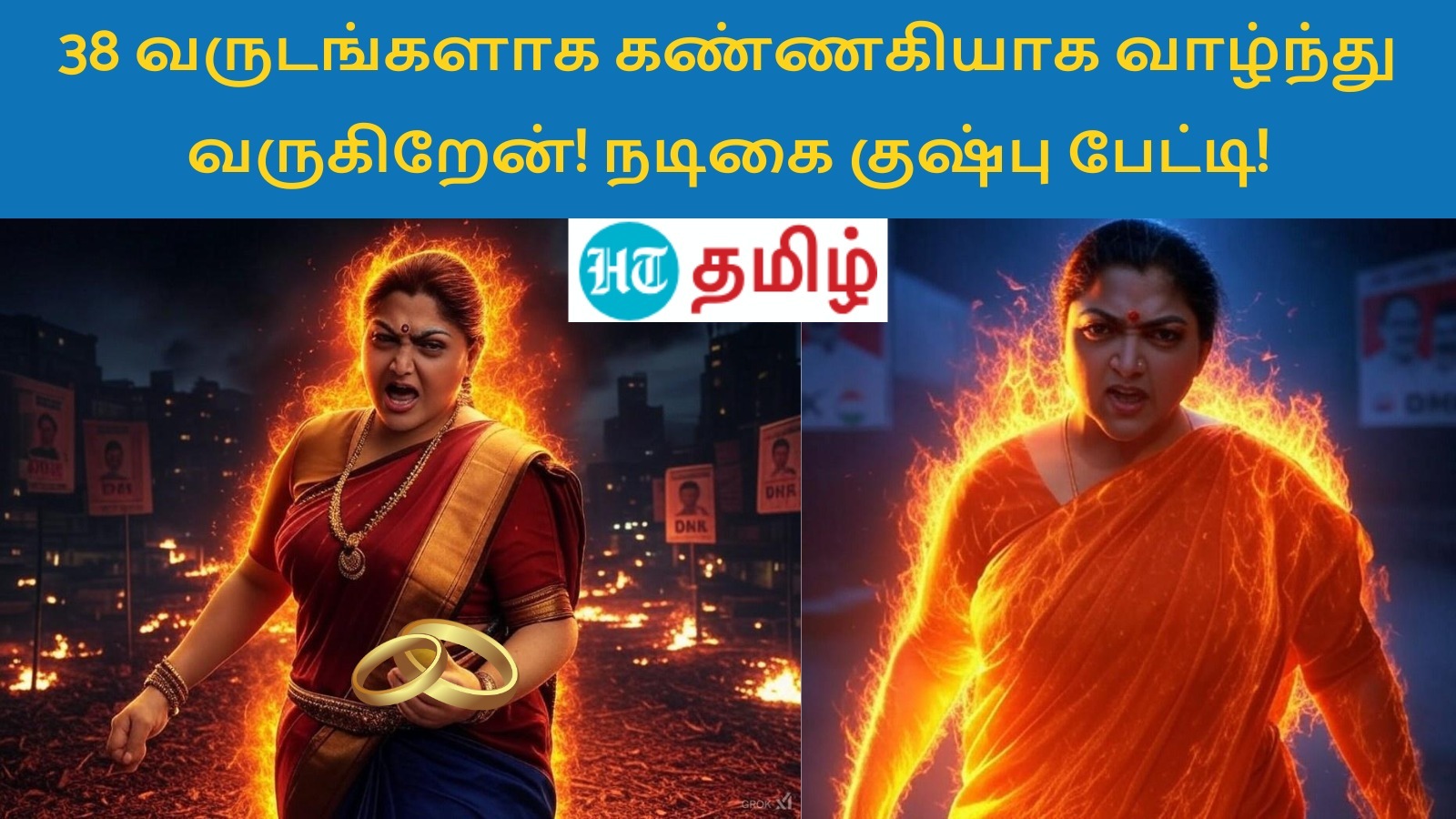 ’38 வருஷமா கண்ணகியா வாழ்ந்துட்டு இருக்கேன்! எந்த மாற்றமும் இல்ல!’ நடிகை குஷ்பு திட்டவட்டம்!