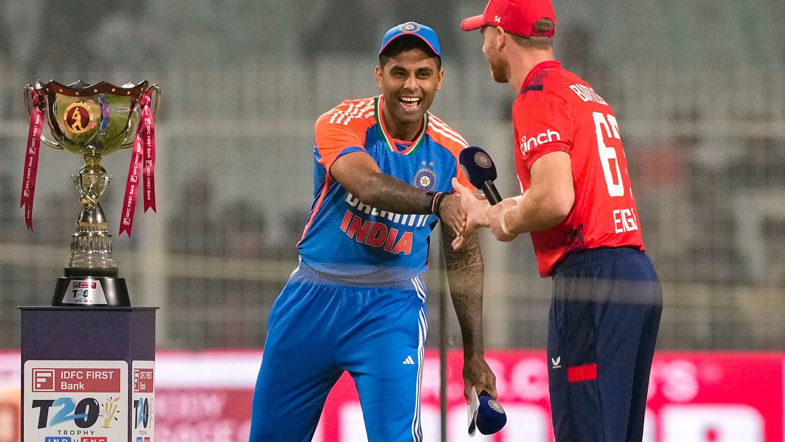 IND vs ENG 1st T20: ஷமிக்கு ஓய்வு.. வெற்றி காம்பினேஷனுடன் களமிறங்கும் சூர்யா - இங்கிலாந்துக்கு எதிரான முதல் போட்டி அணி