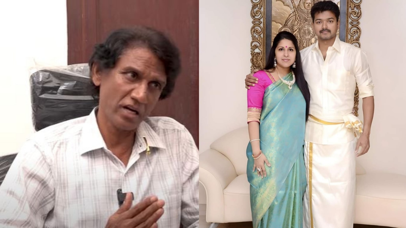 Thalapathy Vijay: ‘புருஷன பாத்துக்கிறதுக்கு ஆயிரம் பேர் இருக்காங்க ஆனா..’ - விஜய் - சங்கீதா பிரிவு உண்மையா? - விஜய் மாமா