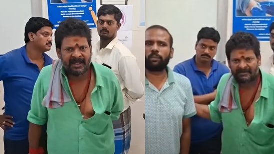 Kanja Karuppu: டாக்டர் எங்கே? அரசு மருத்துவமனைக்கு சென்று சம்பவம் செய்த நடிகர் கஞ்சா கருப்பு! Kanja Karuppu: டாக்டர் எங்கே? அரசு மருத்துவமனைக்கு சென்று சம்பவம் செய்த நடிகர் கஞ்சா கருப்பு!