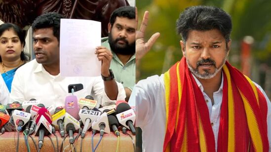 Vijay vs Annamalai: ’விஜய் தனியார் சிபிஎஸ்சி பள்ளியை நடத்துகிறார்’ அண்ணாமலை வெளியிட்ட ஆதாரம்! Vijay vs Annamalai: ’விஜய் தனியார் சிபிஎஸ்சி பள்ளியை நடத்துகிறார்’ அண்ணாமலை வெளியிட்ட ஆதாரம்!