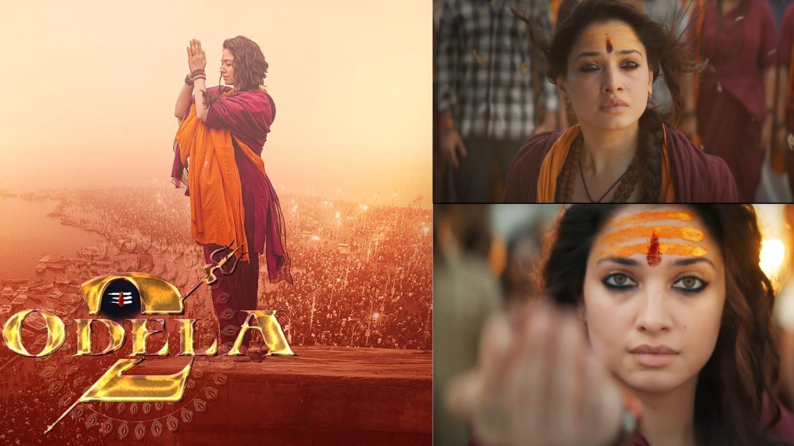 தமன்னாவின் புது அவதாரம்.. அமானுஷ்ய படத்தில் சிவதுறவியாக களமிறங்கிய தமன்னா.. திகில் கிளப்பும் ஒடேலா 2 டீசர்