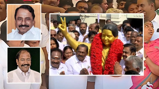 எடப்பாடி பழனிசாமி தலைமையில் ஜெயலலிதா பிறந்தநாள் விழா! செங்கோட்டையன், தங்கமணி புறக்கணிப்பு! எடப்பாடி பழனிசாமி தலைமையில் ஜெயலலிதா பிறந்தநாள் விழா! செங்கோட்டையன், தங்கமணி புறக்கணிப்பு!