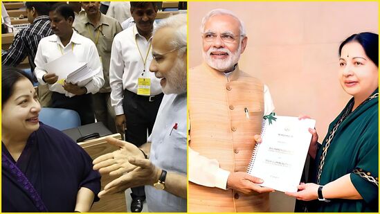 PM Narendra Modi : ‘ஜெயலலிதா உடன் உரையாடியது கௌரவம்!’ பிரதமர் நரேந்திர மோடி புகழாரம்! PM Narendra Modi : ‘ஜெயலலிதா உடன் உரையாடியது கௌரவம்!’ பிரதமர் நரேந்திர மோடி புகழாரம்!