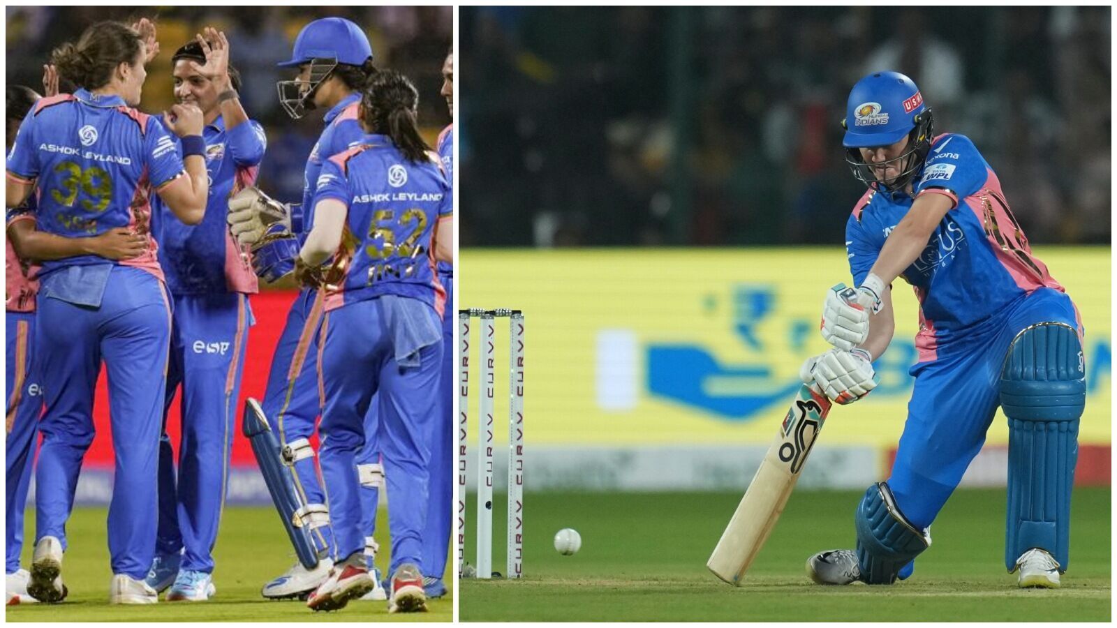 டபிள்யூபிஎல் 2025: முதலில் பவுலிங், பின் பேட்டிங்கில் தாண்டவமாடிய பிரண்ட்.. யுபி வாரியஸை எளிதாக வீழ்த்திய மும்பை