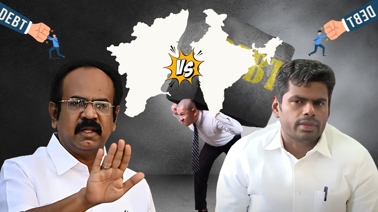 9.5 லட்சம் கோடியா?; 81.74 லட்சம் கோடியா? கடன் வாங்குவதில் யார் முதலிடம்! அண்ணாமலை-தங்கம் தென்னரசு இடையே வார்த்தை போர்