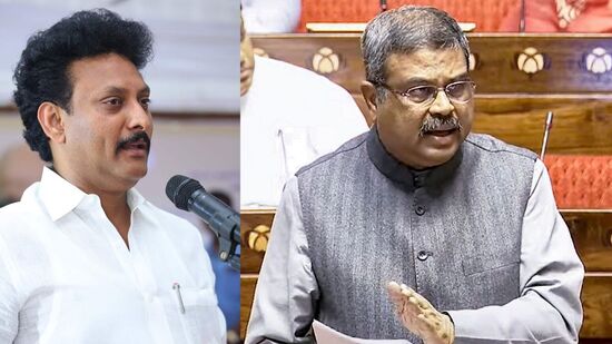 'NEPஐ விட தமிழ்நாடு மாடல் சிறப்பானது'.. தர்மேந்திர பிரதானுக்கு அமைச்சர் அன்பில் மகேஸ் பதிலடி! 'NEPஐ விட தமிழ்நாடு மாடல் சிறப்பானது'.. தர்மேந்திர பிரதானுக்கு அமைச்சர் அன்பில் மகேஸ் பதிலடி!