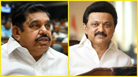 தமிழக அரசின் பட்ஜெட் குறித்து முதல்வர் ஸ்டாலின் வெளியிட்ட வீடியோ குறித்து தன்னுடைய எக்ஸ் தளத்தில் அஇஅதிமுக பொதுச் செயலாளர் எடப்பாடி பழனிசாமி கண்டன அறிக்கை வெளியிட்டுள்ளார். காட்டமான அந்த அறிக்கையில் என்ன இடம் பெற்றிருக்கிறது? இங்கே காணலாம் <p>தமிழக அரசின் பட்ஜெட் குறித்து முதல்வர் ஸ்டாலின் வெளியிட்ட வீடியோ குறித்து தன்னுடைய எக்ஸ் தளத்தில் அஇஅதிமுக பொதுச் செயலாளர் எடப்பாடி பழனிசாமி கண்டன அறிக்கை வெளியிட்டுள்ளார். காட்டமான அந்த அறிக்கையில் என்ன இடம் பெற்றிருக்கிறது? இங்கே காணலாம்</p>