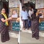டாஸ்மாக் நிறுவனத்தில் 1000 கோடி முறைகேடு: டாஸ்மாக் கடையில் முதலமைச்சர் மு.க.ஸ்டாலினின் படத்தை மாட்டிய பாஜகவினர்!