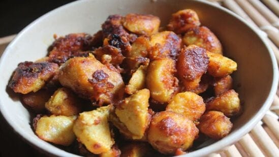 சேப்பங்கிழங்கு ஃப்ரை : ஸ்பைசி சேப்பங்கிழங்கு ஃப்ரை; ஒரு கிலோ செய்தாலும் உடனே காலியாகிவிடும்! இதோ ரெசிபி! சேப்பங்கிழங்கு ஃப்ரை : ஸ்பைசி சேப்பங்கிழங்கு ஃப்ரை; ஒரு கிலோ செய்தாலும் உடனே காலியாகிவிடும்! இதோ ரெசிபி!