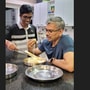 Indian grandmaster R Praggnanandhaa, known for his chess brilliance, tried making dosa for the first time.