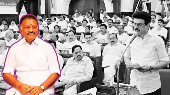 ‘எங்க அப்பத்தா சொல்லுச்சு.. திமுகவுக்கு புகழாரம்..’ ஓபிஎஸ் பேச்சுக்கு மேஜையை தட்டி திமுகவினர் வரவேற்பு! ‘எங்க அப்பத்தா சொல்லுச்சு.. திமுகவுக்கு புகழாரம்..’ ஓபிஎஸ் பேச்சுக்கு மேஜையை தட்டி திமுகவினர் வரவேற்பு!