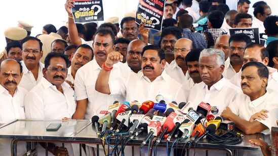 ஏன் வாய்ப்பு மறுக்கப்படுகிறது?.. சட்டமன்றத்தில் நடந்தது என்ன? - ஈபிஎஸ் ஆவேச பேட்டி! ஏன் வாய்ப்பு மறுக்கப்படுகிறது?.. சட்டமன்றத்தில் நடந்தது என்ன? - ஈபிஎஸ் ஆவேச பேட்டி!