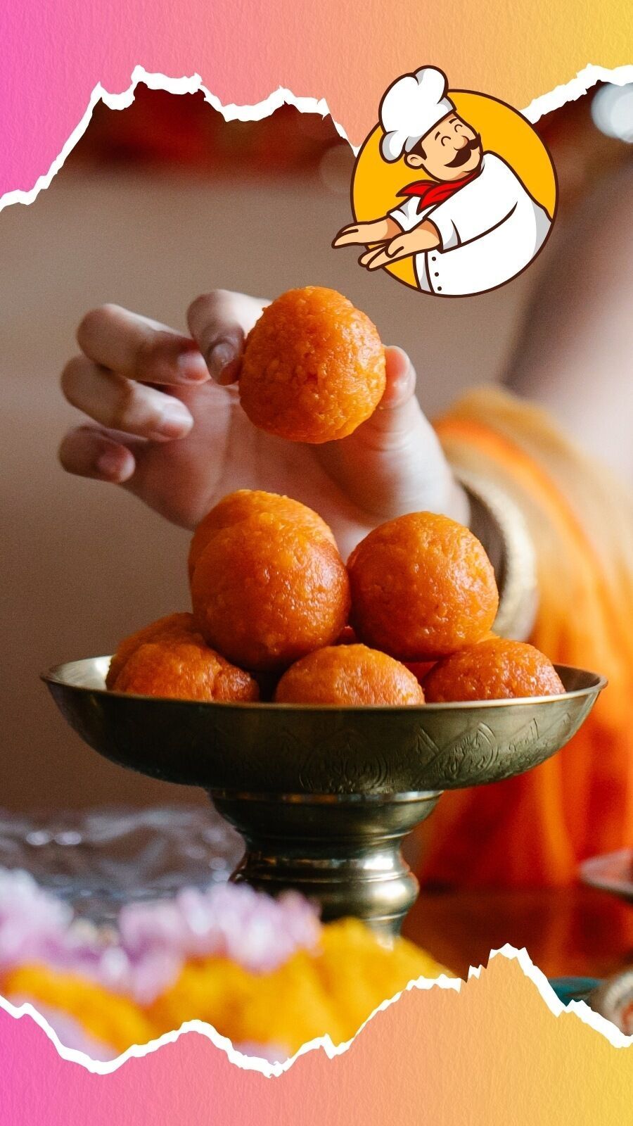 செம டேஸ்ட்டான கண் கவரும் தித்திக்கும் மோதி லட்டு எப்படி செய்வது பார்க்கலாமா!