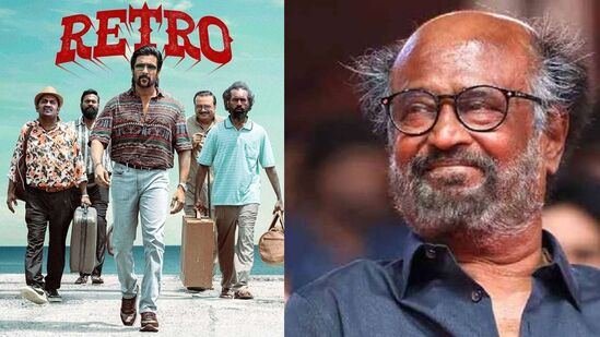 ரெட்ரோ படத்திற்கு ரஜினி தான் சிறப்பு விருந்தினாரா? இணையத்தில் வெளியாகும் தகவல்? ரஜினியை சந்தித்த படக்குழு! ரெட்ரோ படத்திற்கு ரஜினி தான் சிறப்பு விருந்தினாரா? இணையத்தில் வெளியாகும் தகவல்? ரஜினியை சந்தித்த படக்குழு!