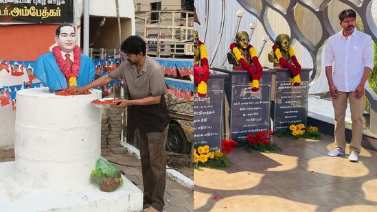 தவெக அலுவலகத்தில் சிலை இருக்கும்போது சைலண்டாக சாலையில் உள்ள அம்பேத்கர் சிலைக்கு மரியாதை செய்தது ஏன்? தவெக அலுவலகத்தில் சிலை இருக்கும்போது சைலண்டாக சாலையில் உள்ள அம்பேத்கர் சிலைக்கு மரியாதை செய்தது ஏன்?