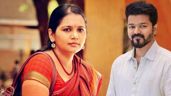 ‘’சினிமாவில் நடிகர் விஜய் மீது இருக்கும் வருத்தம் என்னவென்றால், அவர் மாதிரி ஒரு டான்சர் கிடையாது. மாஸ் என்டெர்டெயின்மென்ட் மற்றும் காமெடி எல்லாம் அவரமாதிரி பண்ணமுடியாது. அதெல்லாம் விட்டுட்டு வந்ததால், அவரது படங்களை இனி பார்க்கமுடியாத சூழல் இருக்கிறது’’ என முடித்தார், நடிகை வினோதினி.