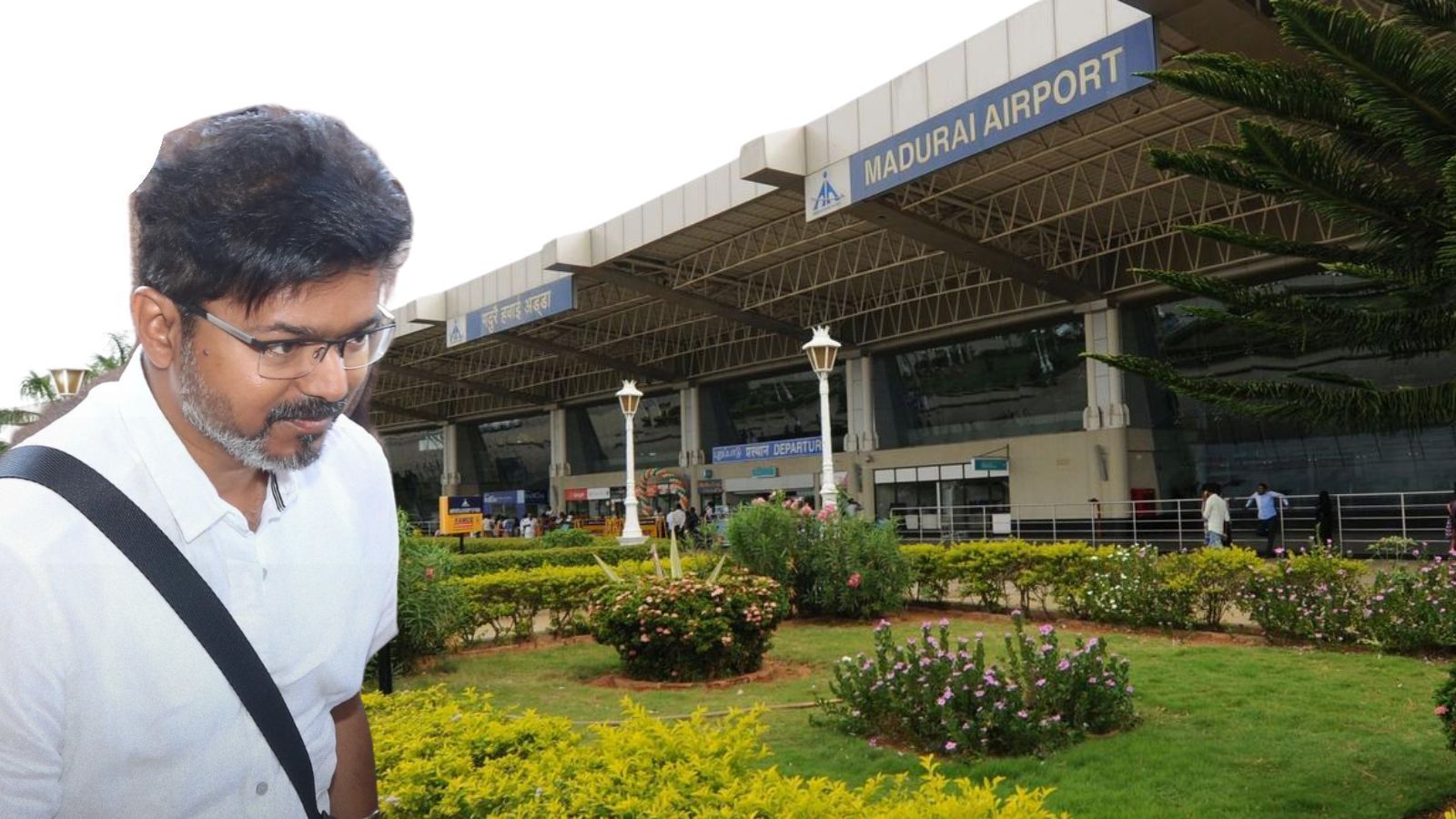 மதுரை விமான நிலையத்தில் விஜய் வருகை.. அத்துமீறிய பவுன்சர்கள்.. செய்தி ஒளிப்பதிவாளர் தாக்கப்பட்டதால் பரபரப்பு!