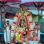 உத்திரமேரூர் சுந்தர வரதராஜ பெருமாள் கோயில் பிரம்மோத்சவம்.. கருட வாகனத்தில் உற்சவர் வீதியுலா