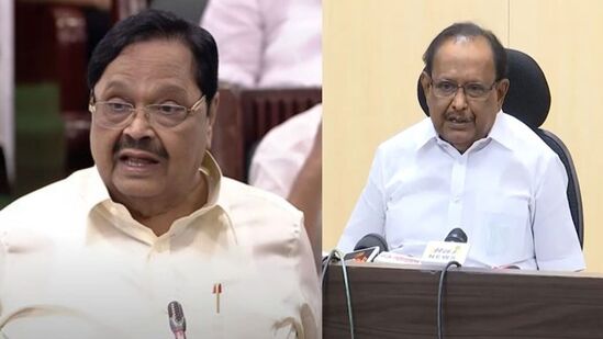 தமிழ்நாடு அமைச்சரவையில் மீண்டும் மாற்றம்.. துரைமுருகன், ரகுபதியின் இலாக்காக்களை மாற்றிய முதல்வர் மு.க.ஸ்டாலின்! தமிழ்நாடு அமைச்சரவையில் மீண்டும் மாற்றம்.. துரைமுருகன், ரகுபதியின் இலாக்காக்களை மாற்றிய முதல்வர் மு.க.ஸ்டாலின்!