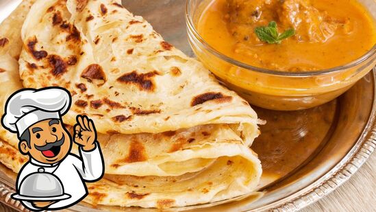 சால்னா செய்முறை:துருவிய தேங்காய், 1 ஸ்பூன் சோம்பு, சிறிது பட்டை, கிராம்பு, ஏலக்காய், சிறிது வெங்காயம், நீர் சேர்த்து மிக்ஸியில் அரைத்துக் கொள்ளவும். இந்த தேங்காய் மசாலா தான், சால்னாவின் சுவைக்குக் காரணம். 