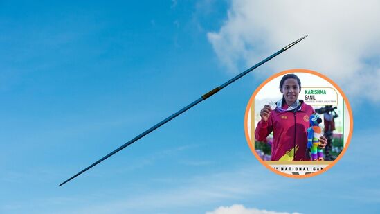 துபாயில் நடைபெற்ற ஈட்டி எறிதலில் இந்திய வீராங்கனை கரிஷ்மா சனில் சாம்பியன்! துபாயில் நடைபெற்ற ஈட்டி எறிதலில் இந்திய வீராங்கனை கரிஷ்மா சனில் சாம்பியன்!