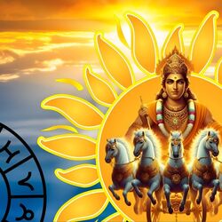 <p>சூரிய பகவான் ஒரு ராசியிலிருந்து இன்னொரு ராசிக்கு மாற ஒரு மாதம் காலத்தை எடுத்து கொள்வார். இந்த சூழலில், மே 15 ஆம் தேதி மேஷ ராசியிலிருந்து ரிஷப ராசிக்குள் நுழைவார் சூரிய பகவான். </p>