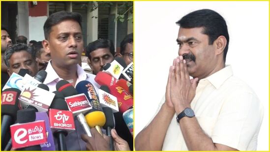 சீமான் Vs வருண்குமார்: அவதூறு வழக்கில் மீண்டும் ஆஜராகாத சீமான்! நீதிபதி கண்டனம்! சீமான் Vs வருண்குமார்: அவதூறு வழக்கில் மீண்டும் ஆஜராகாத சீமான்! நீதிபதி கண்டனம்!