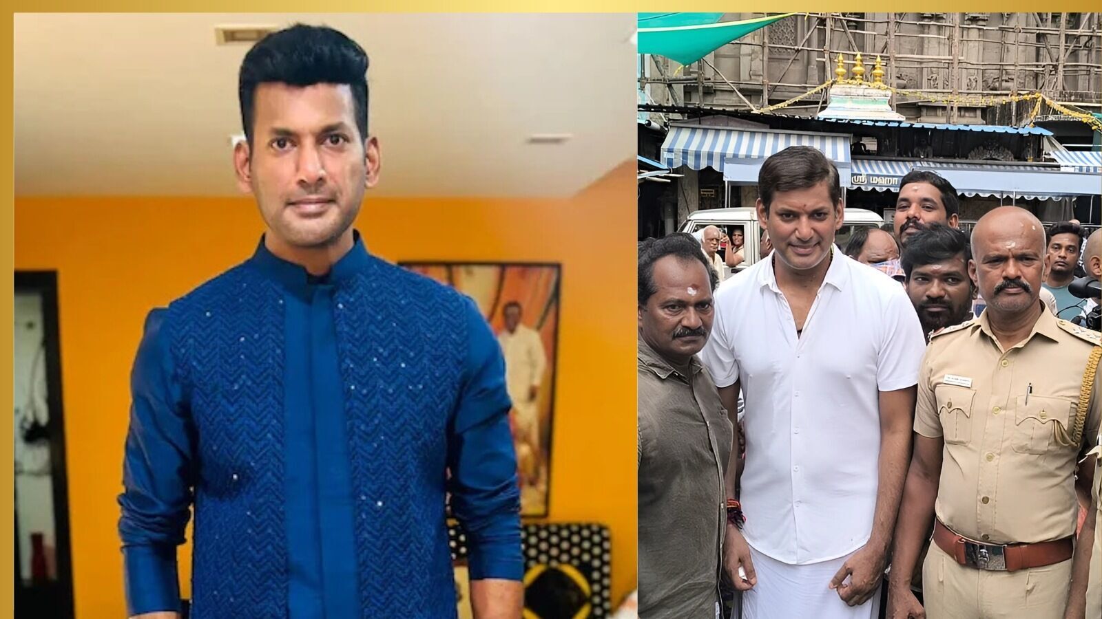 ‘தலையில கை வச்சு நல்லா இருன்னு சொல்றாங்க.. மதுரை மக்கள் மாறவே மாட்டாங்க’ - நடிகர் விஷால் பேட்டி!