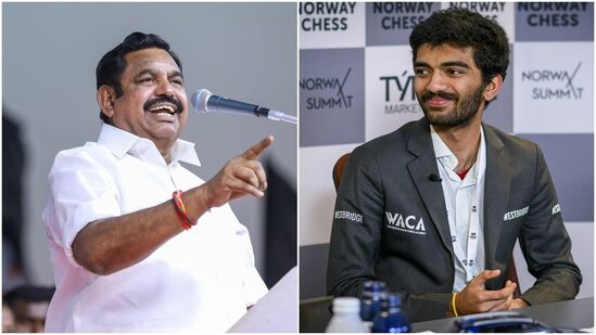 'இது சாதாரணமல்ல.. இந்திய சதுரங்கத்தின் எதிர்காலம் குகேஷின் கையில் உள்ளது..' வாழ்த்திய எடப்பாடி பழனிசாமி 'இது சாதாரணமல்ல.. இந்திய சதுரங்கத்தின் எதிர்காலம் குகேஷின் கையில் உள்ளது..' வாழ்த்திய எடப்பாடி பழனிசாமி