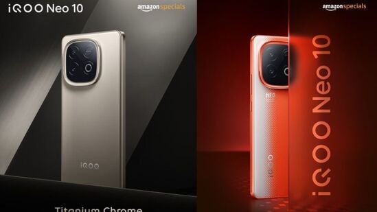 iQOO Neo 10- இந்த ஸ்மார்ட்போன் சமீபத்தில் அறிமுகப்படுத்தப்பட்டது. இதன் ஆரம்ப விலை ரூ. 31,999. இதில் Qualcomm Snapdragon 8S Gen 4 சிப்செட் உள்ளது. இது 6.78-இன்ச் டிஸ்ப்ளே கொண்டுள்ளது. இந்த மொபைல் 50MP+8MP பின்புறம் மற்றும் 32MP முன் கேமராவுடன் வருகிறது மற்றும் 7000mAh பேட்டரியைக் கொண்டுள்ளது.