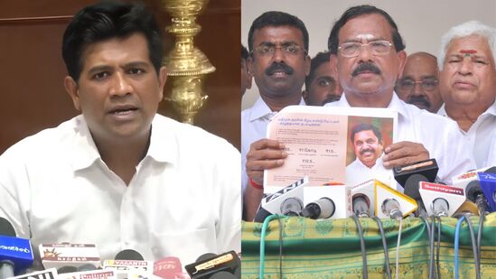 கீழடி விவகாரம்: ’பச்சை பொய் சொல்கிறார் மாஃபா பாண்டியராஜன்’ திமுக எம்.எல்.ஏ எழிலன் விளாசல்! கீழடி விவகாரம்: ’பச்சை பொய் சொல்கிறார் மாஃபா பாண்டியராஜன்’ திமுக எம்.எல்.ஏ எழிலன் விளாசல்!