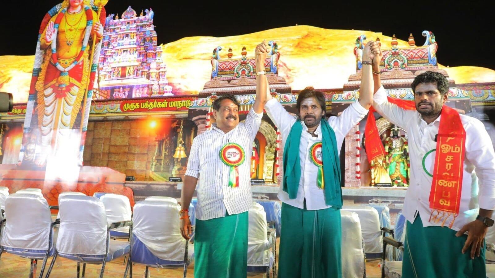 ’குழந்தைகள் தைரியமாக திருநீறு, ருத்ராட்சம் அணிந்து பள்ளிக்கு செல்ல வேண்டும்’ அண்ணாமலை ஆவேச பேச்சு!