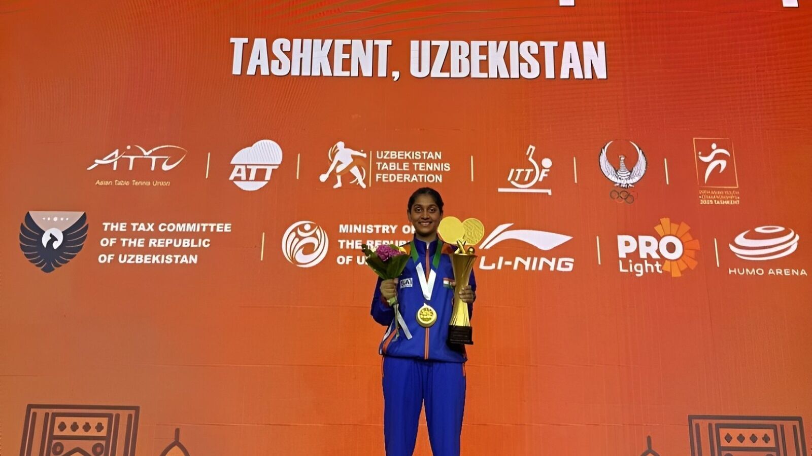 ஆசிய இளைஞர் டிடி சாம்பியன்ஷிப்பில் திவ்யான்ஷி பவுமிக் வரலாற்று தங்கம் வென்றார்