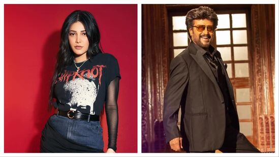 Shruti Haasan worked with Rajinikanth on Lokesh Kanagaraj’s Coolie. Shruti Haasan worked with Rajinikanth on Lokesh Kanagaraj’s Coolie.