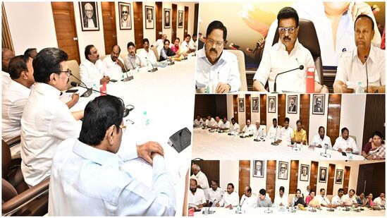 திமுகவின் மக்களவை - மாநிலங்களவை உறுப்பினர்கள் கூட்டம்.. பல தீர்மானங்கள் நிறைவேற்றம்! முழு விவரம் திமுகவின் மக்களவை - மாநிலங்களவை உறுப்பினர்கள் கூட்டம்.. பல தீர்மானங்கள் நிறைவேற்றம்! முழு விவரம்