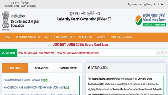 UGC NET முடிவு ugcnet.nta.ac.in இல் ரிலீஸ்.. ஸ்கோர்கார்டை சரிபார்க்க நேரடி லிங்க் இதோ