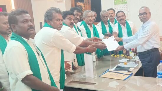 ‘கஞ்சம்பட்டி ஓடை புதிய கால்வாய் திட்டத்திற்கு எதிர்ப்பு’ விவசாயிகள் நேரில் முறையீடு!
