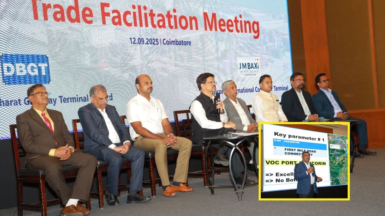 ‘கோவையில் வர்த்தக கூட்டம் நடத்திய வ.உ.சி.துறைமுக ஆணையம்’ பங்குதாரர்களுக்கு கிடைக்கும் பயன் என்ன?