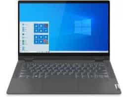 LenovoIdeapadFlex14ALC05(82HU00CQIN)Laptop(AMDOctaCoreRyzen7/16GB/512GBSSD/Windows10)_BatteryLife_10Hrs