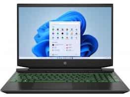 HPPavilionGaming15-ec1010nr(3G420UA)Laptop(AMDHexaCoreRyzen5/8GB/512GBSSD/Windows11/4GB)_BatteryLife_9Hrs