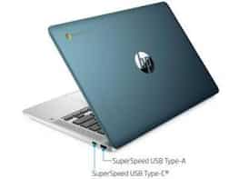 HPChromebook14a-na0090nr(3G378UA)Laptop(IntelCeleronDualCore/4GB/32GBEMMC/GoogleChrome)_DisplaySize_14Inches(35.56cm)"