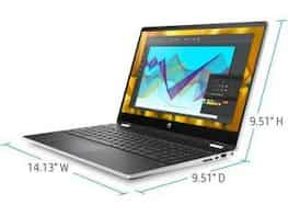 HPPavilionX36015-dq1020nr(9MW66UA)Laptop(CoreI510thGen/8GB/512GBSSD/Windows10)_DisplaySize_15.6Inches(39.62cm)"