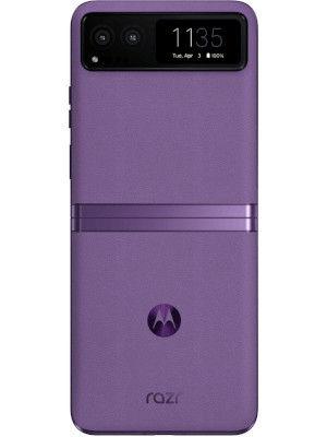 Motorola razr 40 (Summer Lilac, 8GB RAM, 256GB Storage), External AMOLED  Display, 6.9 AMOLED 144Hz Display, 64MP Main Camera