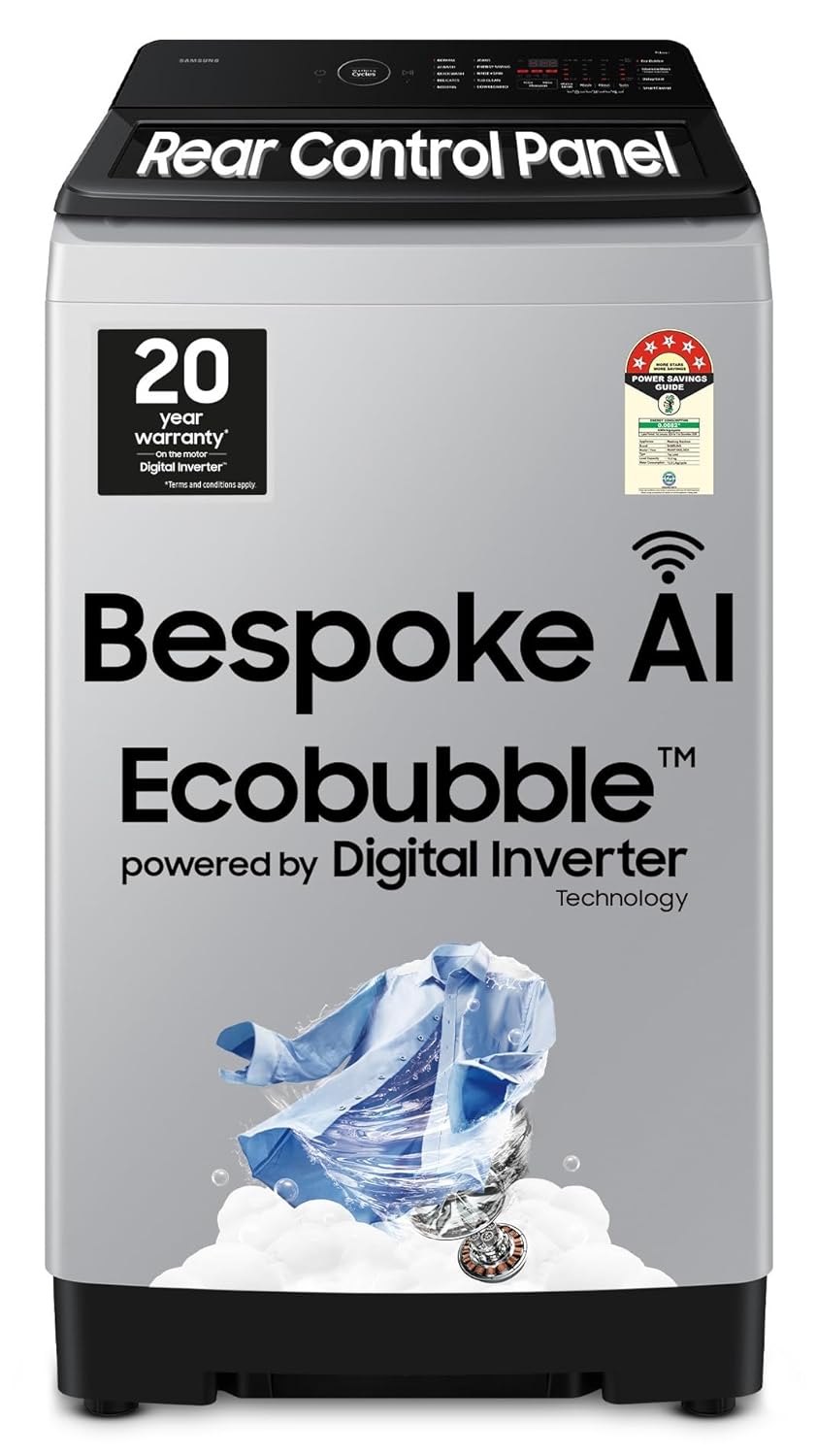 Samsung 8 Kg Washing Machine Fully Automatic Top Load For Efficient Indian Homes Wa80f10e2ltl