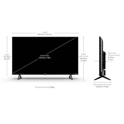 Acer 40 Inches Ultra I Series Fhd Smart Led Google Tv Ar40fdggu2841bd
