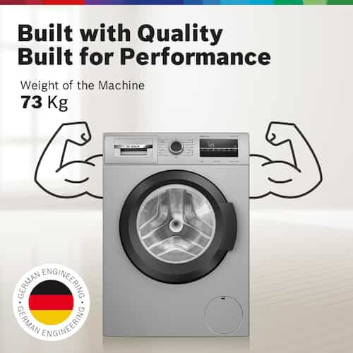 Bosch 8 kg Washing Machine Front Load Fully Automatic for Modern Indian Homes WAJ2826BIN