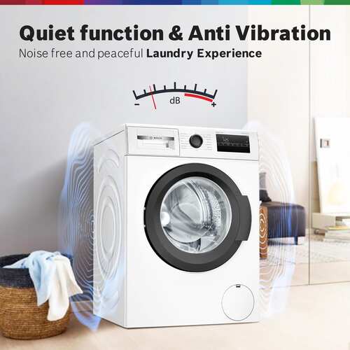 Bosch 8 kg Washing Machine Front Load Fully Automatic for Modern Indian Homes WAJ28260IN